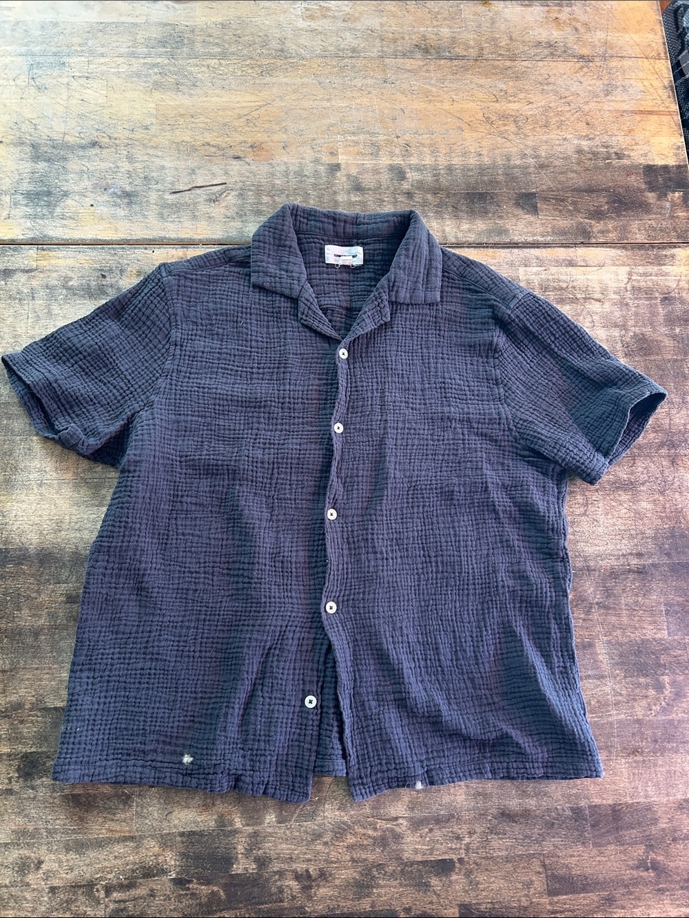 Waffle Breathable Men’s M Summer Shirt